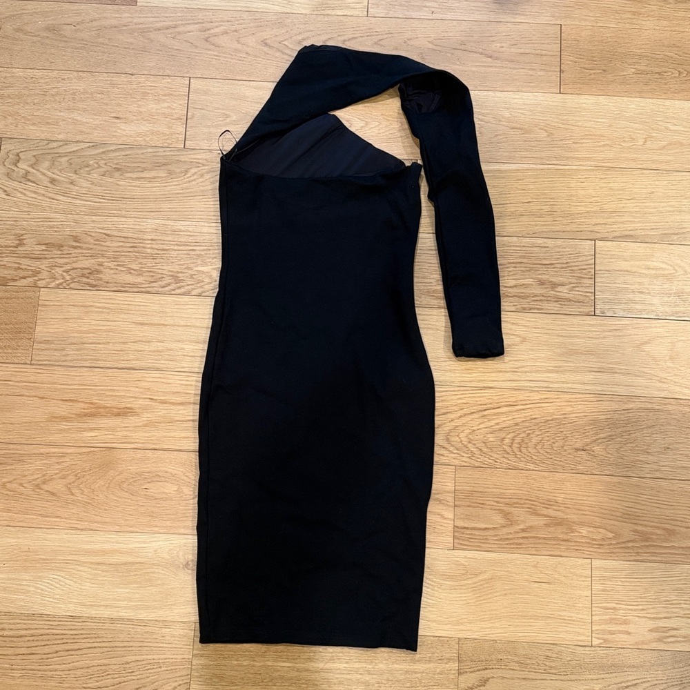 Alieva/Aliava Dasha Black Dress, Small - Picture 6 of 6